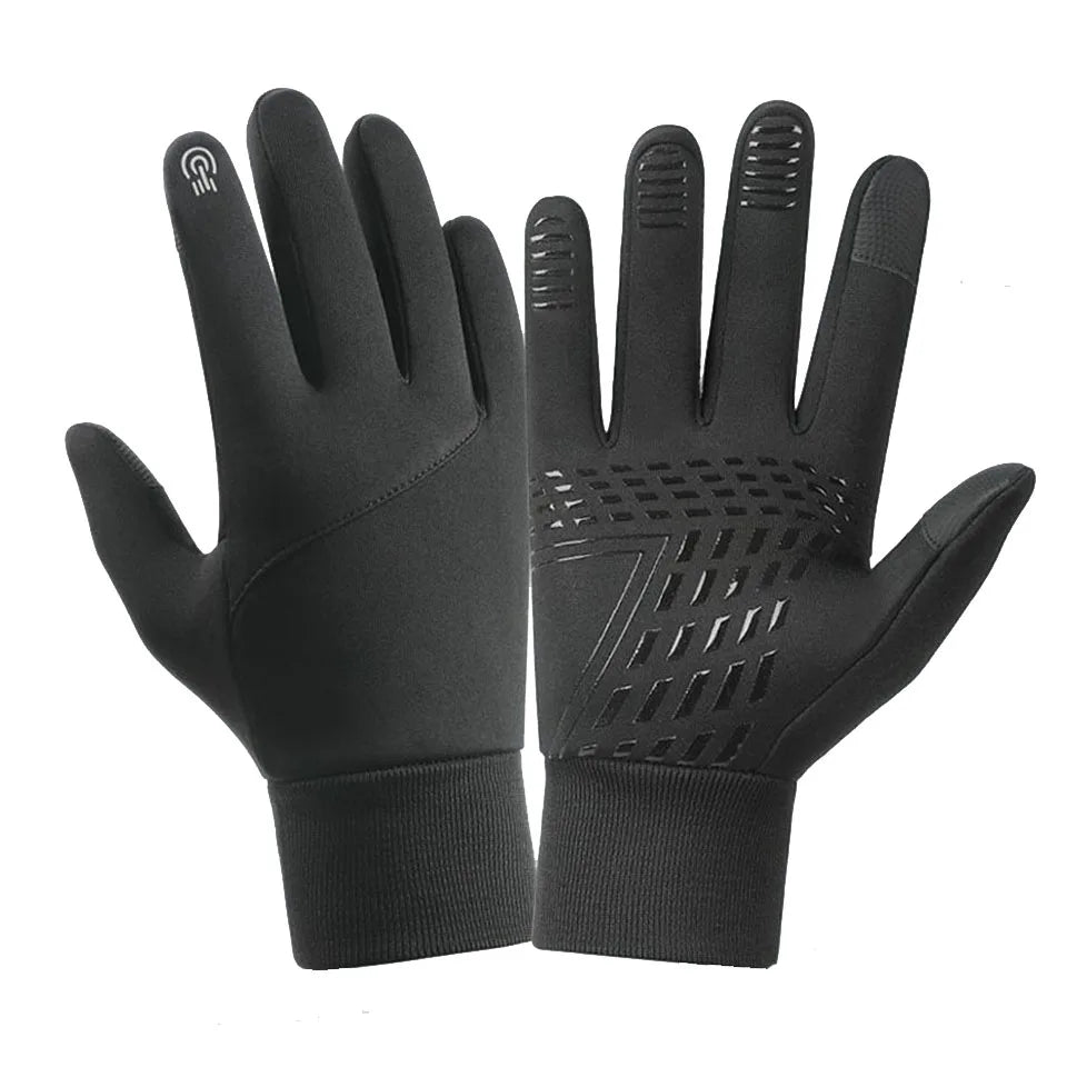 Warm winter gloves with touch screen ability & waterproof