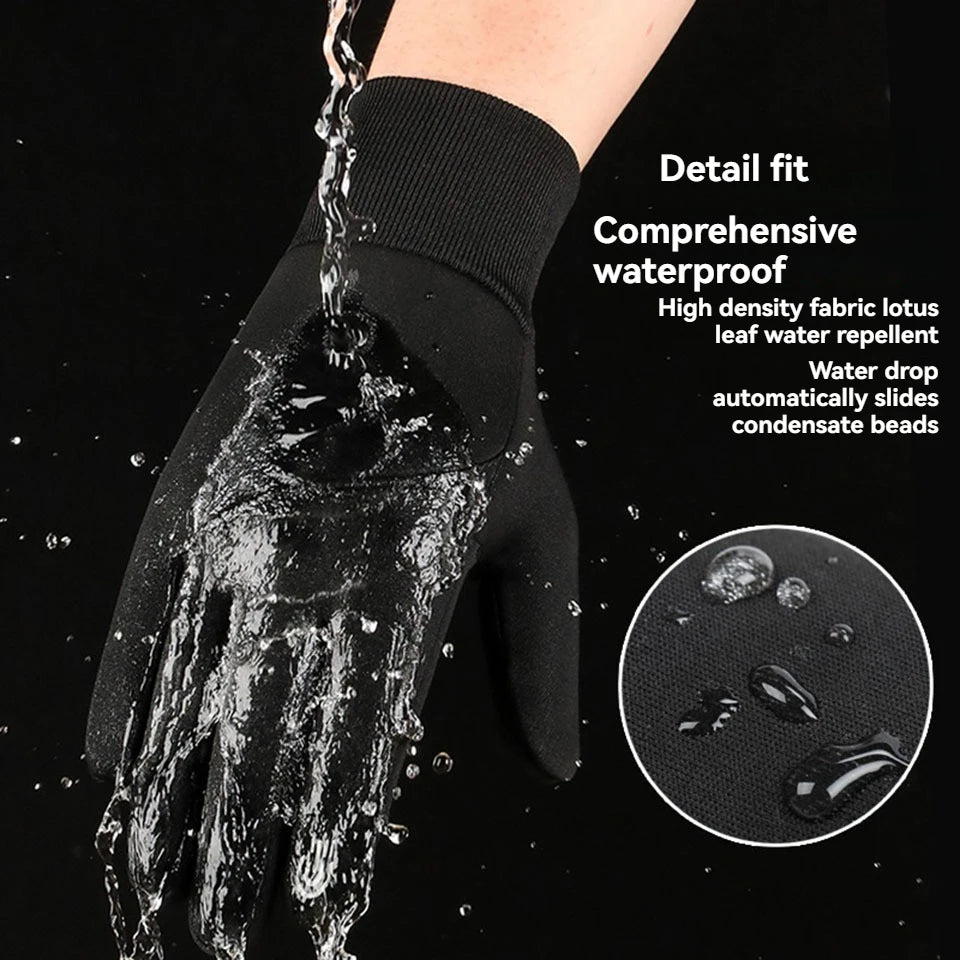 Warm winter gloves with touch screen ability &amp; waterproof